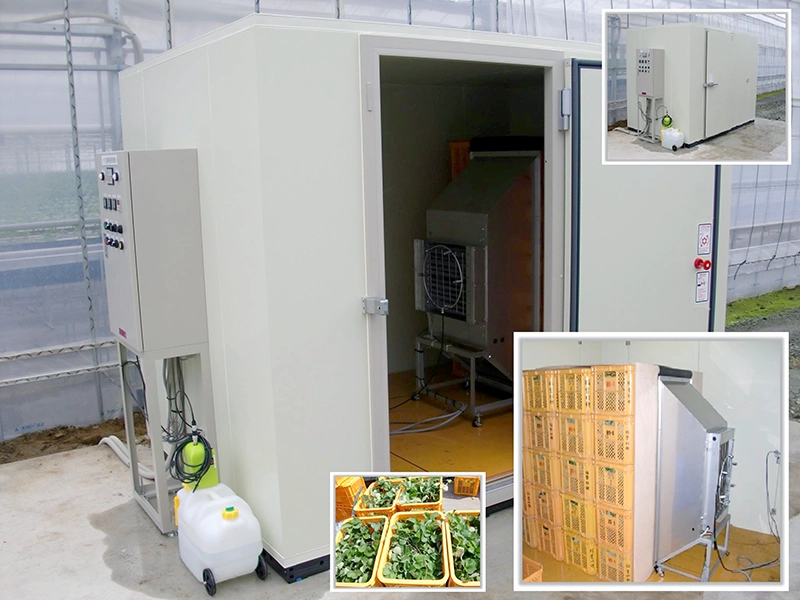 農産物用病害虫防除装置（ポータブルタイプ）